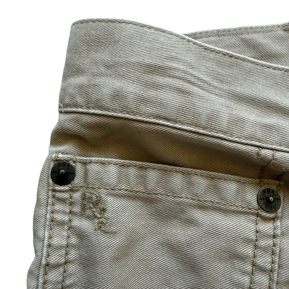 VTG! Y2K Polo Ralph Lauren Men's Chino Pants Beige 38x34 Classic Fit Casual